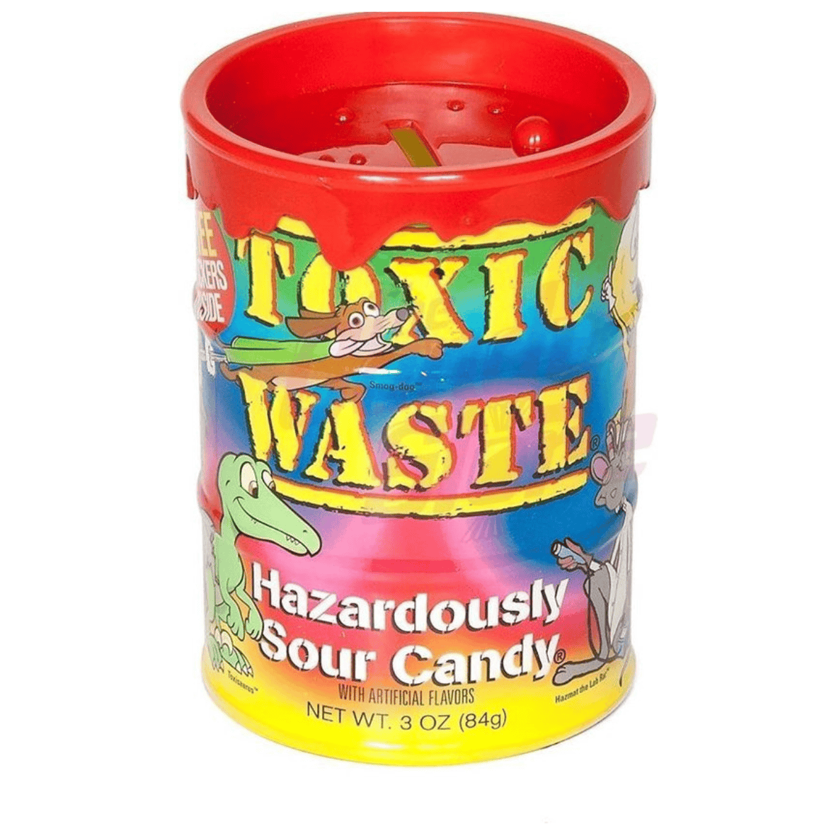 Toxic Waste - Spaarpot met snoep