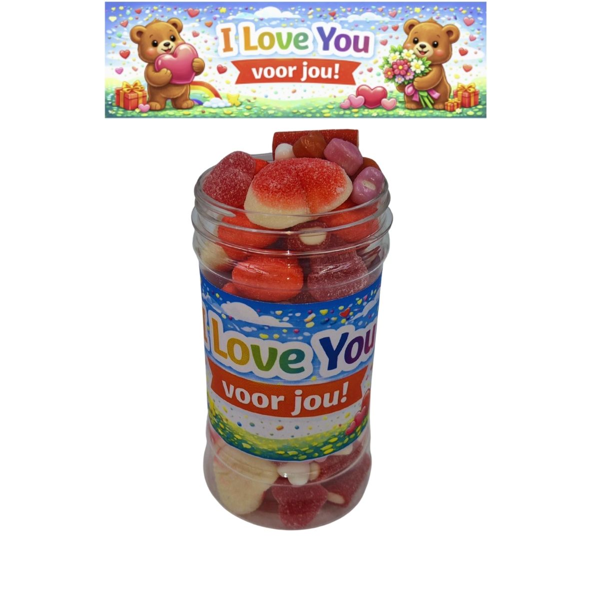 Snoeppot 14 - I love you - voor jou!