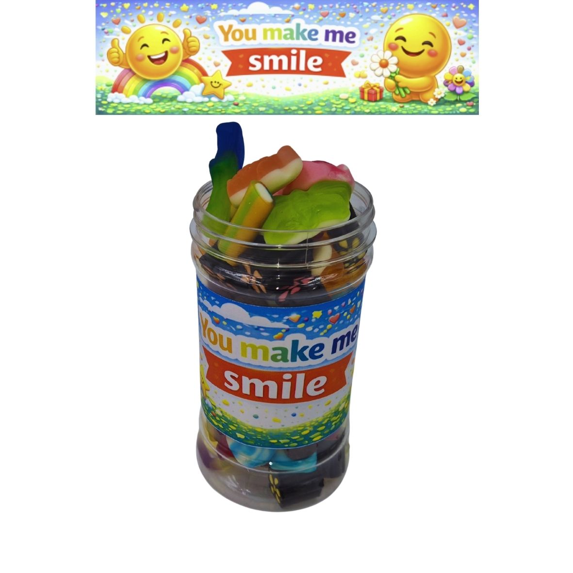 Snoeppot 17 - You make me smile