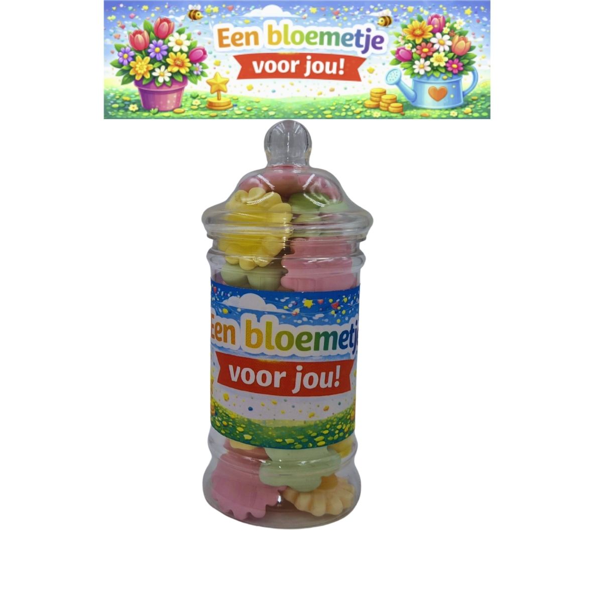 Snoeppot 3 - Een bloemetje voor jou!