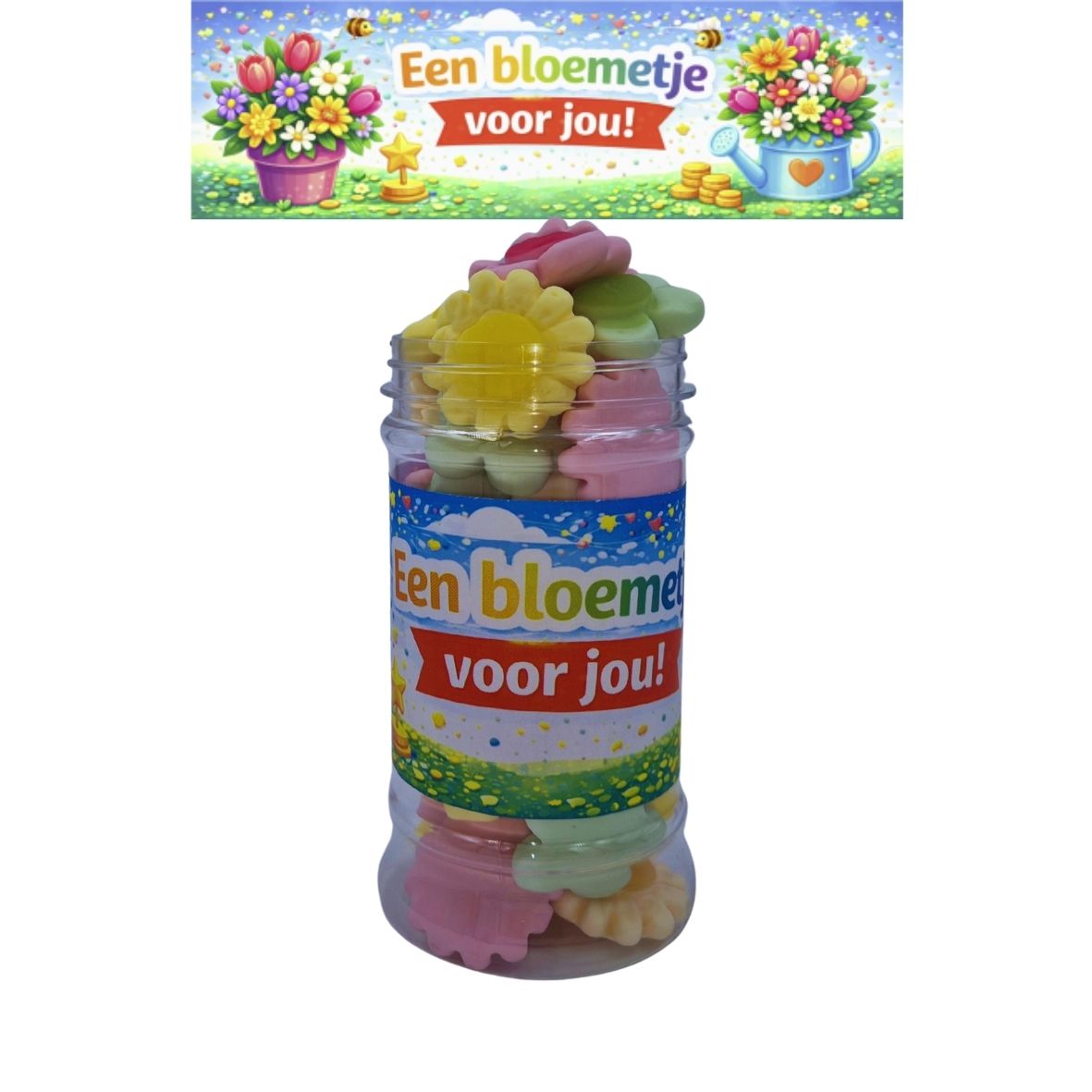 Snoeppot 3 - Een bloemetje voor jou!