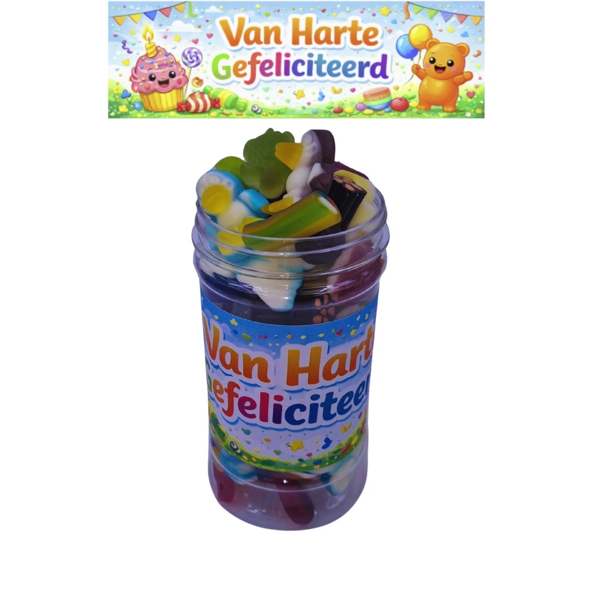 Snoeppot 5 - Van harte gefeliciteerd