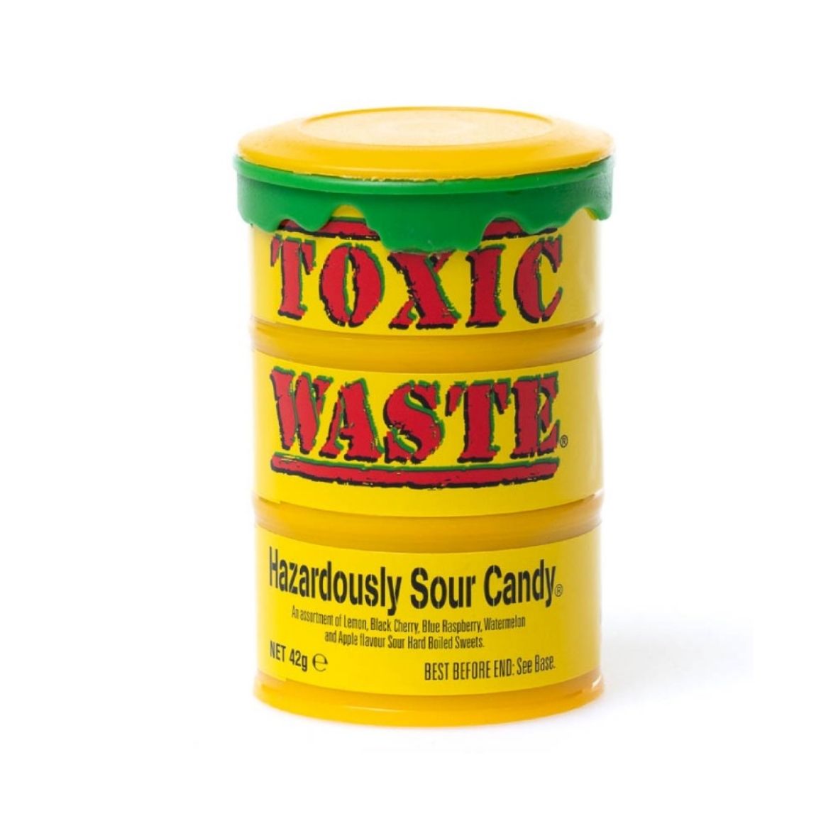 Toxic Waste - Yellow Sour Candy Drum