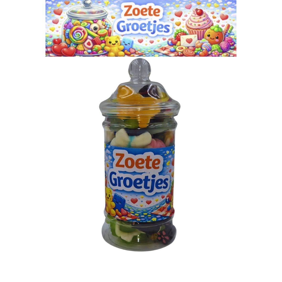 Snoeppot 12 - Zoete groetjes