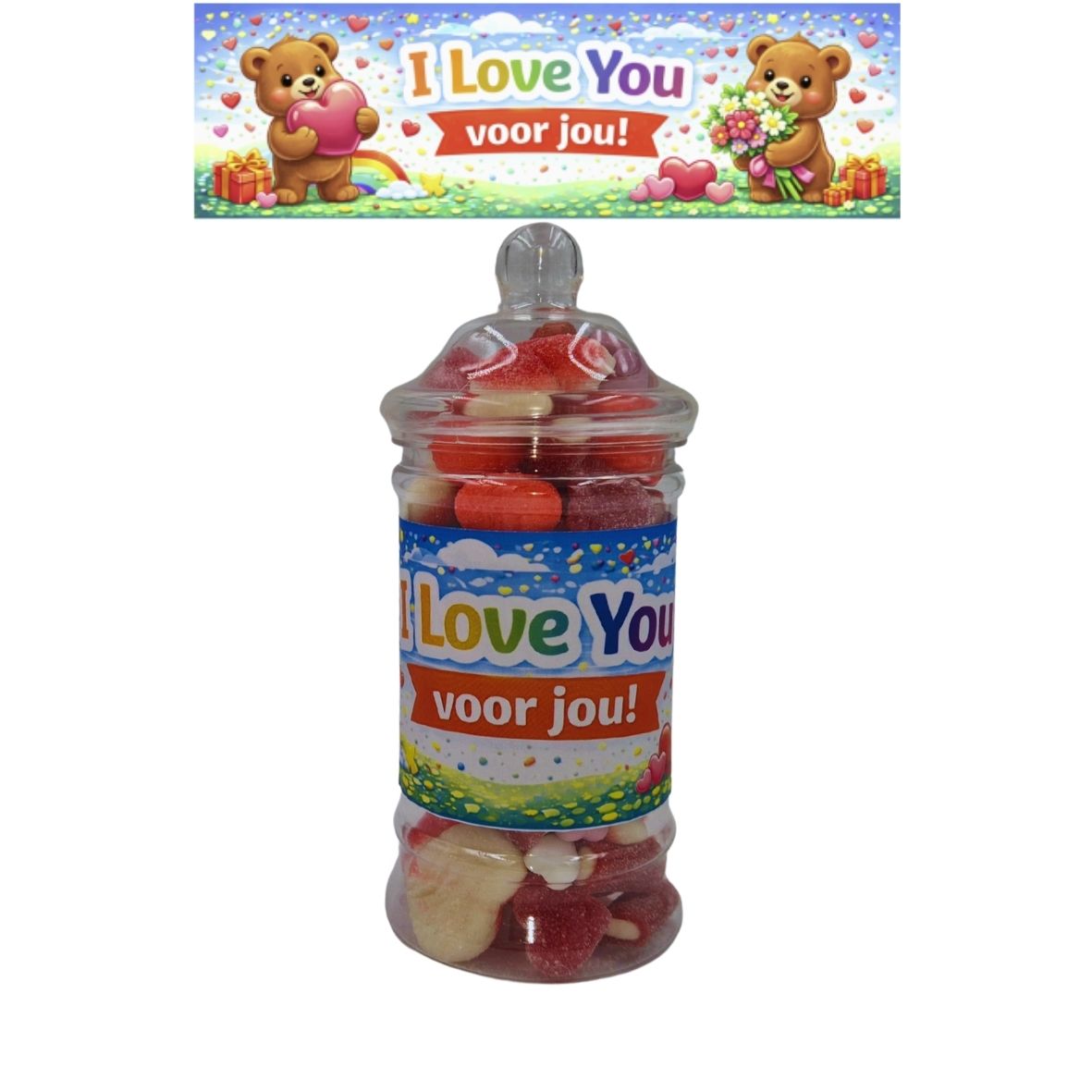 Snoeppot 14 - I love you - voor jou!