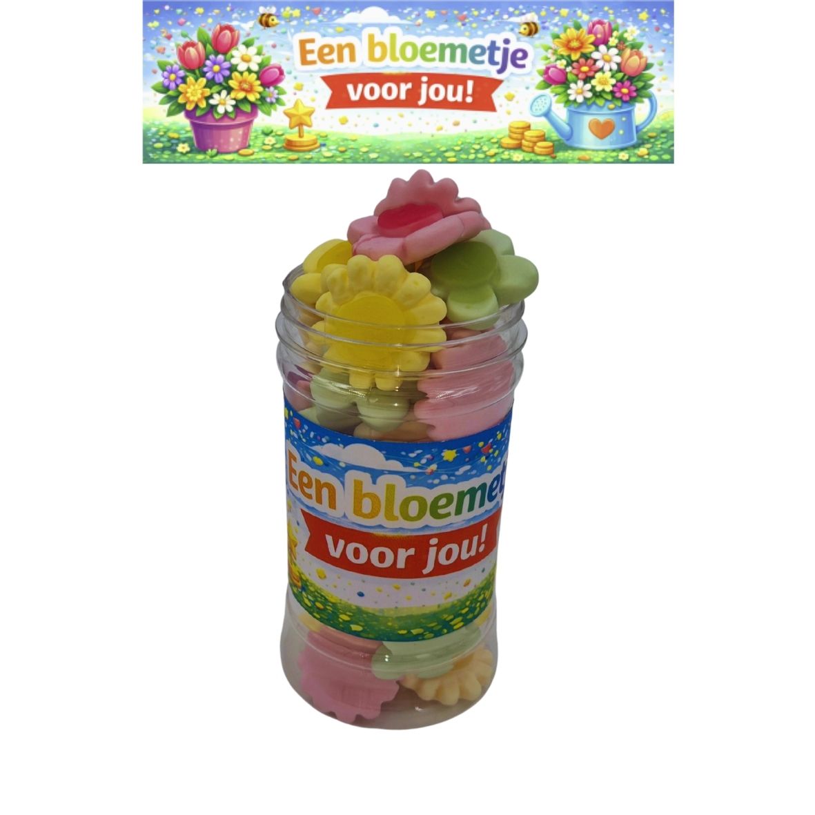 Snoeppot 3 - Een bloemetje voor jou!