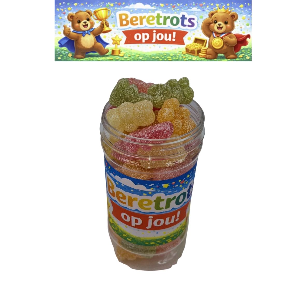 Snoeppot 4 - Beretrots op jou!