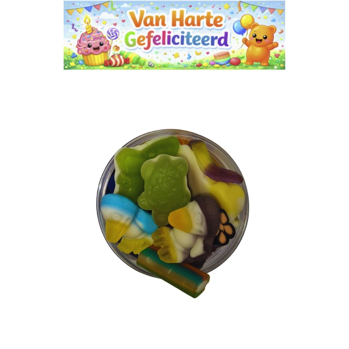 Snoeppot 5 - Van harte gefeliciteerd
